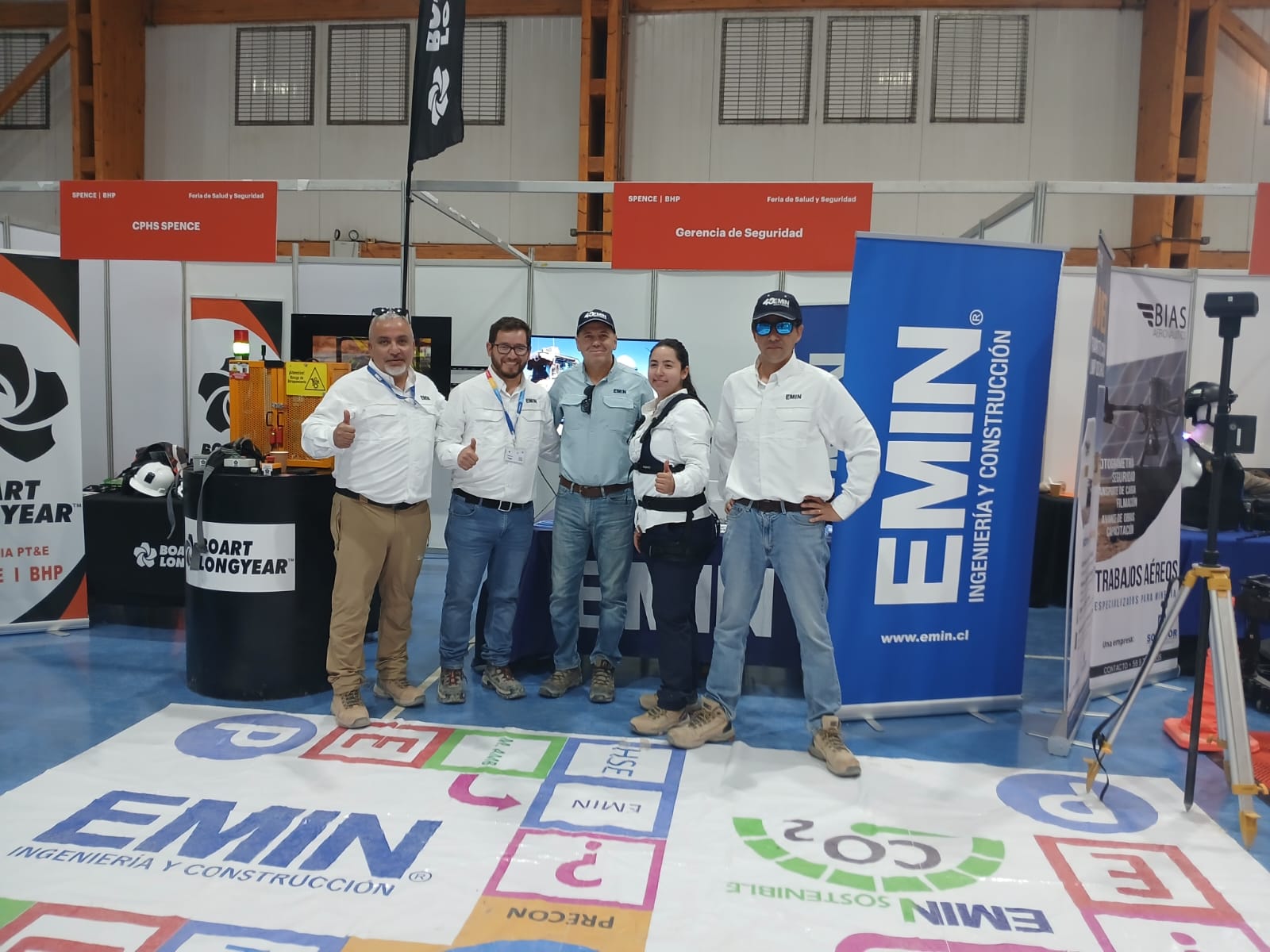 EMIN destaca en Ferias de Proveedores de BHP