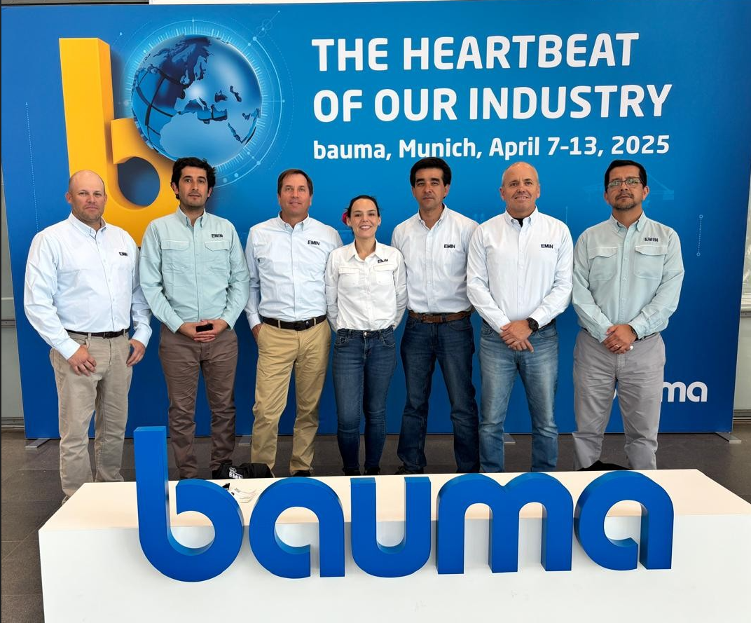 EMIN refuerza su presencia internacional en Bauma 2025