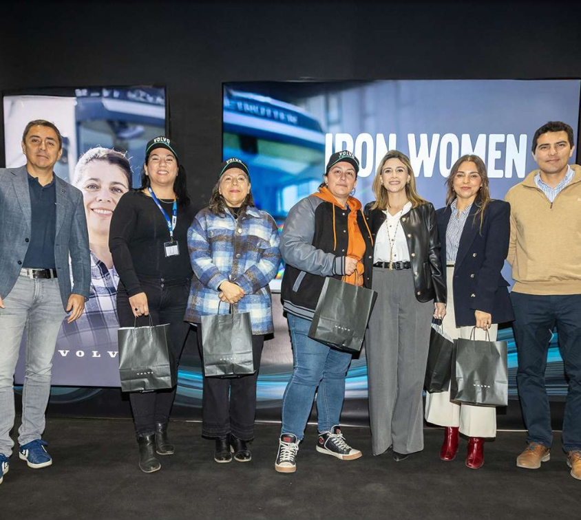 Volvo Chile integra a EMIN al programa “Iron Women Más Conductoras”