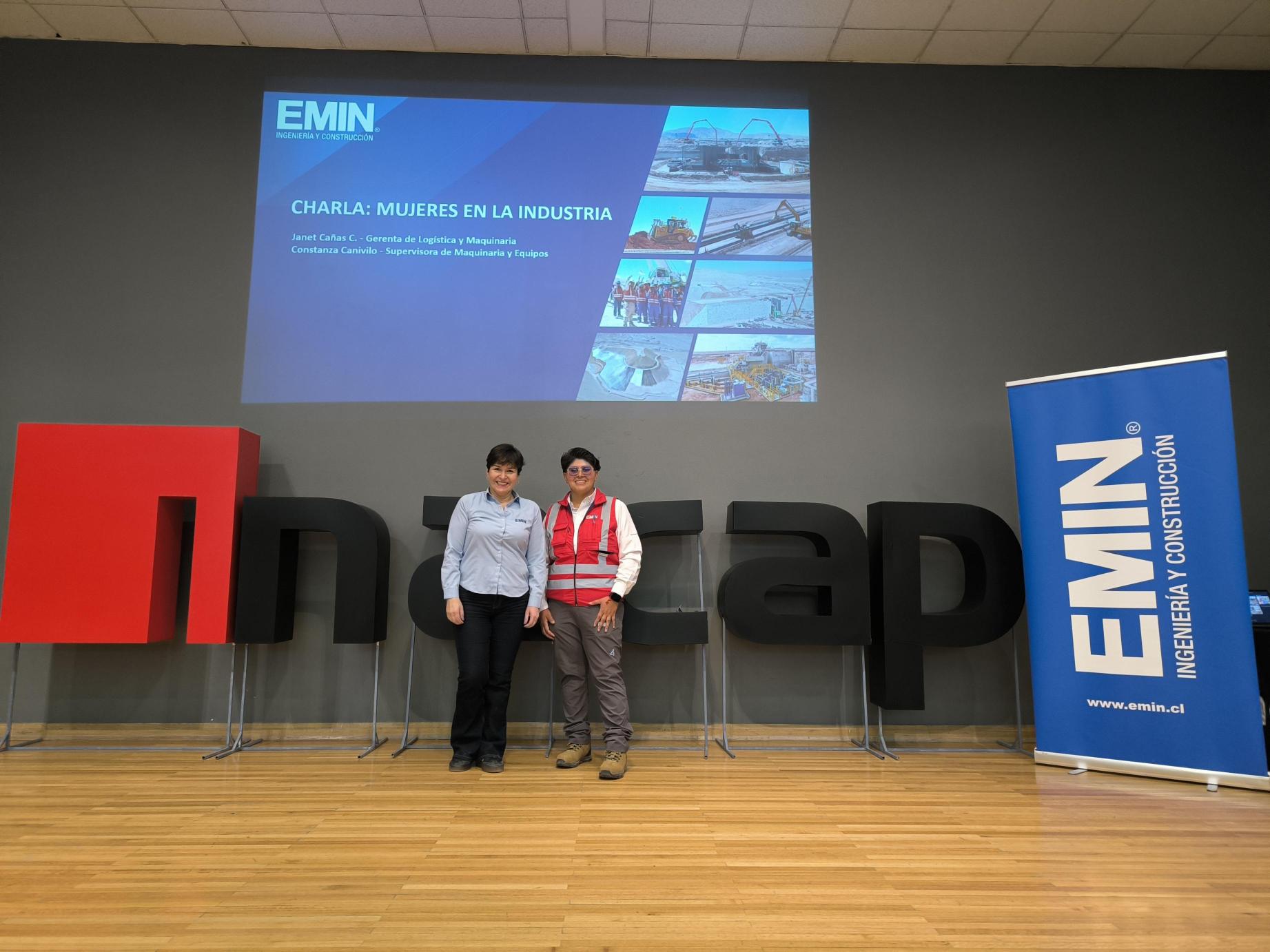 EMIN acerca la experiencia de sus profesionales a futuras generaciones en Calama